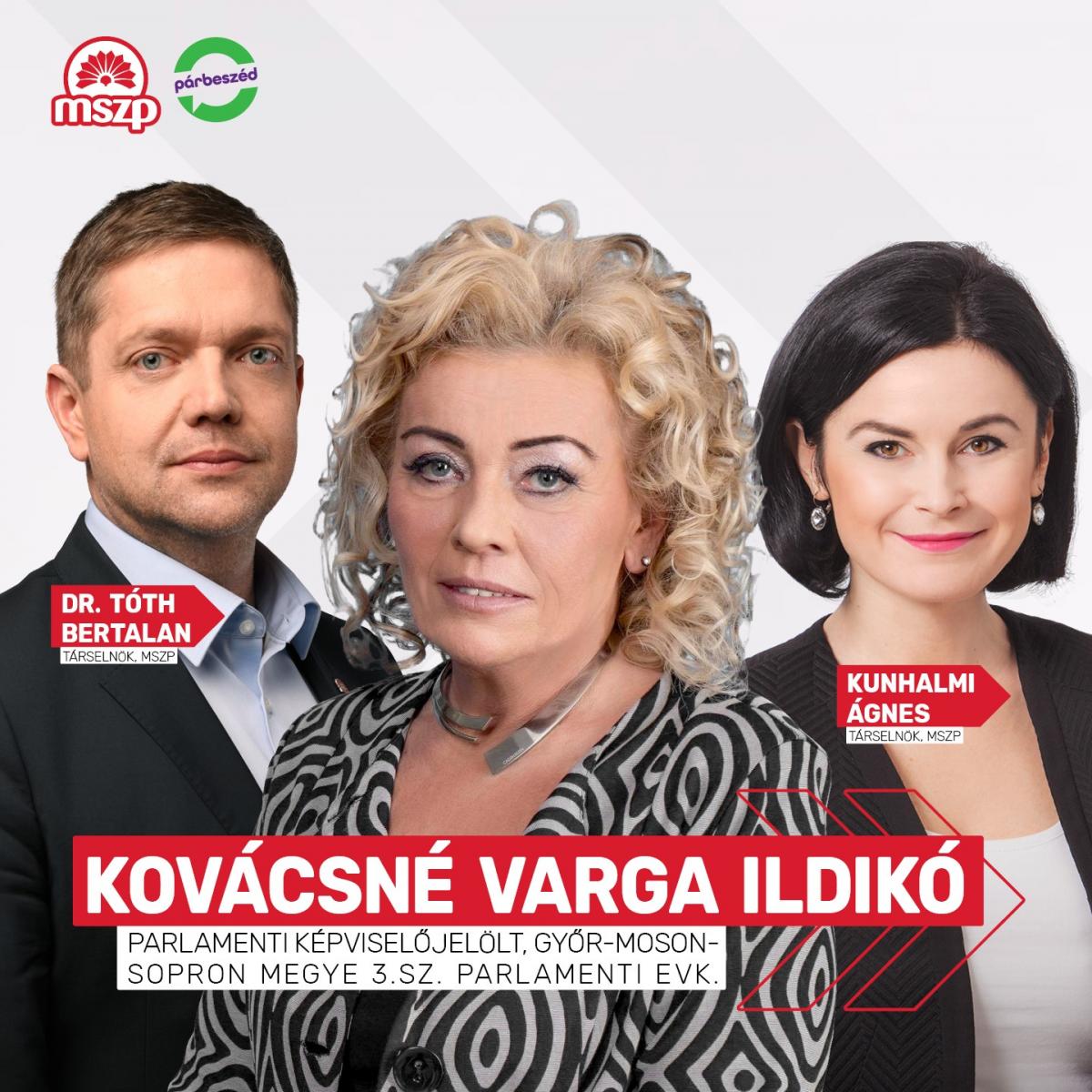 Kiszel Tünde leszedált hasonmását indítja az MSZP Győr-Moson-Sopron 3. sz. választókerületében