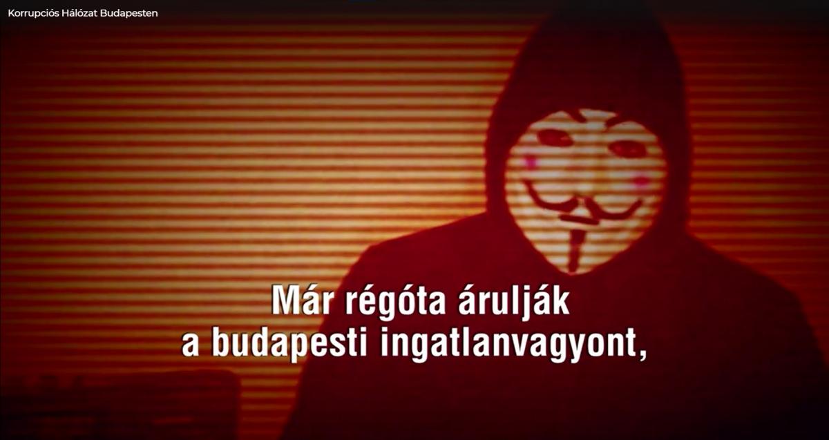 Anonymus videóján a fővárosi korrupciós szisztéma