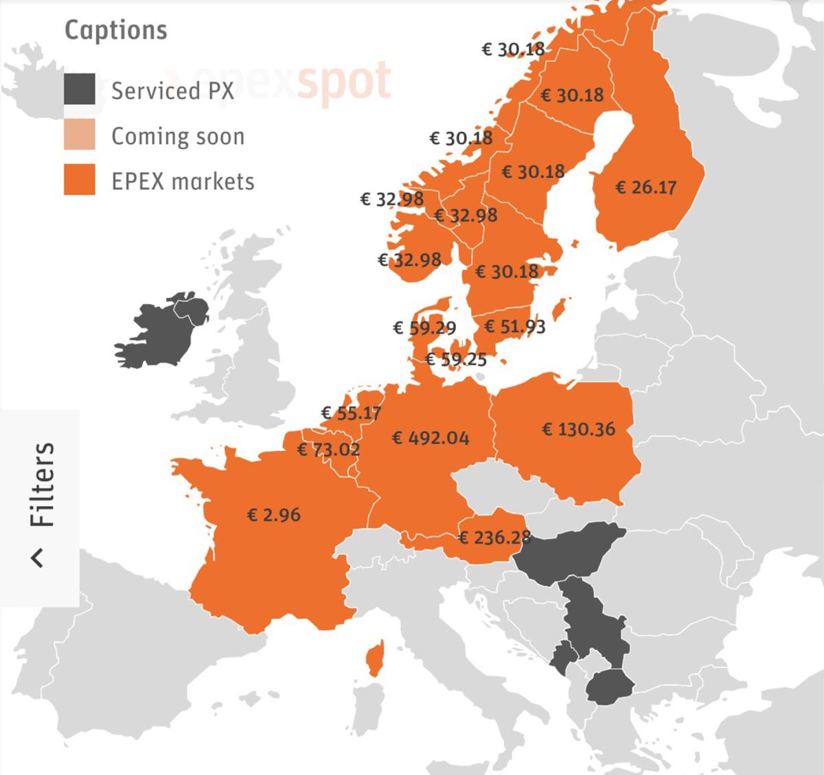 Egyetlen napra kiesett az országok közötti áramkereskedelem, az eredmény: 900 forintos áramár Németországban