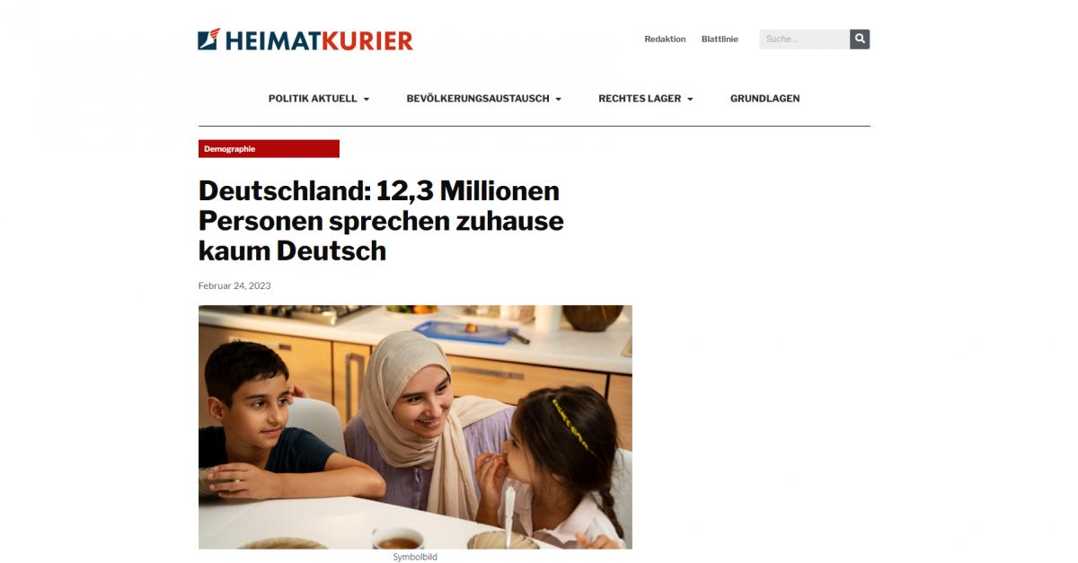 Legkevesebb 12,3 millió ember Németországban alig beszél otthon németül
