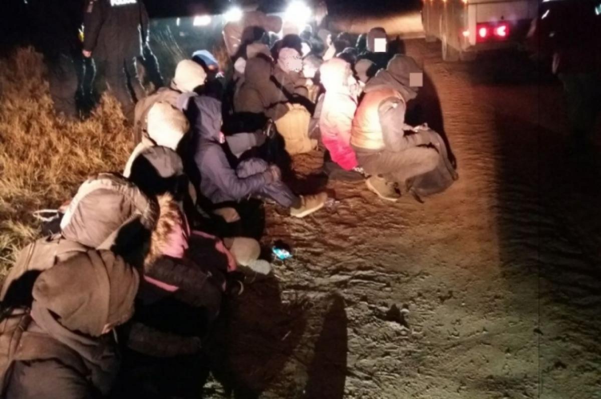 Álprobléma: 80 illegális migránst és egy román embercsempészt fogtak el hajnalban