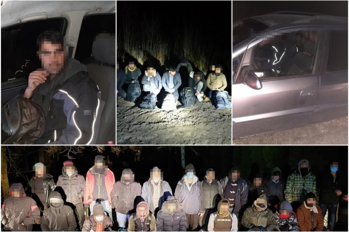 Moldáv embercsempészt és 41 illegális migránst fogtak el