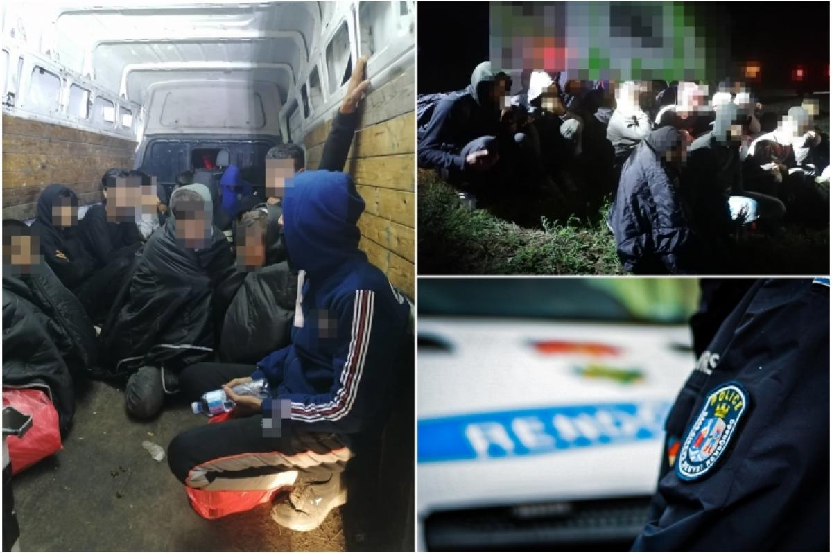 Megint 39 migránst szállított egy embercsempész