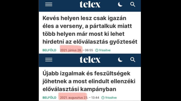 Visszatértek a megérdemelt nyaralásból a feketeöves propagandisták a Telexhez, kapásból "feszült" és "izgalmas" lett a korábban lesajnált előválasztás