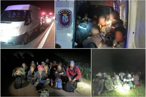 Határvédelem: Megállítottak 4 migránsbandát és elfogtak egy MigránsTaxit