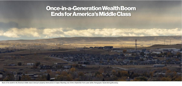 Bloomberg: 40 év után vége az amerikai középosztály vagyonfelhalmozásnak? Egy, az inflációtól és a vagyonvesztéstől szorongó középosztály néz farkasszemet a félidős választásokkal