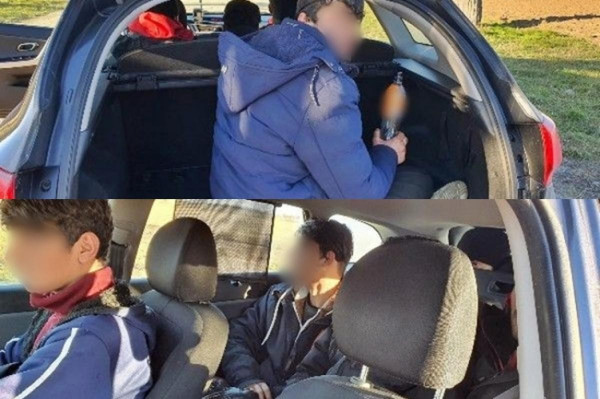 Illegális migránsokat szállított autójában az ukrán embercsempész