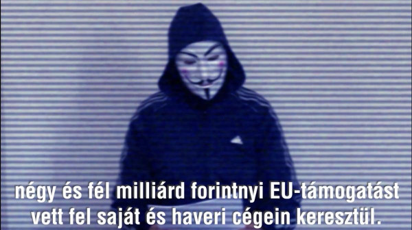 Anonymous: 4,5 milliárd forintnyi EU-s támogatást zsebelt be egy politikus és holdudvara