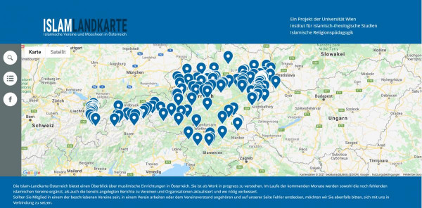 Ausztria: a fenyegetések miatt rendőri védelmet kapott az osztrák muszlim-szervezeteket térképen publikáló szakértő