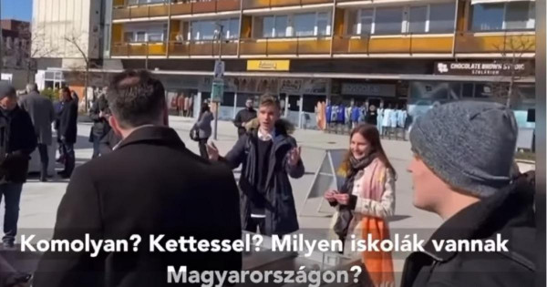 VIDEÓ - Márki-Zay most egy fiatalba törölte bele a lábát