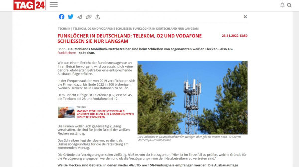 Mielőtt a magyar internetsebességet szidod: Németország jelentős részén jelenleg sincsen még 4G mobilnet