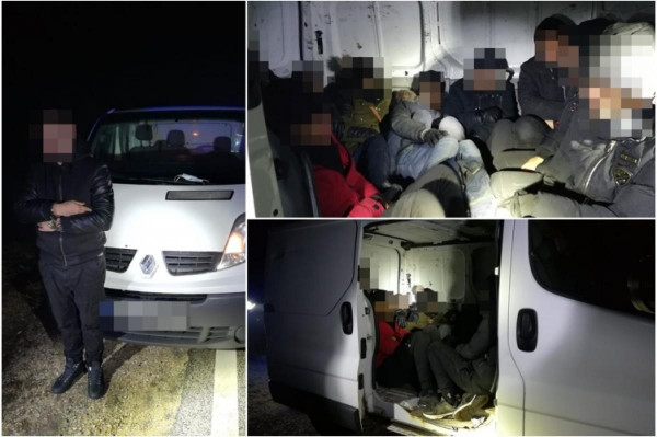 Kettős rendőri akció: Embercsempészt és illegális határátlépőket kaptak el