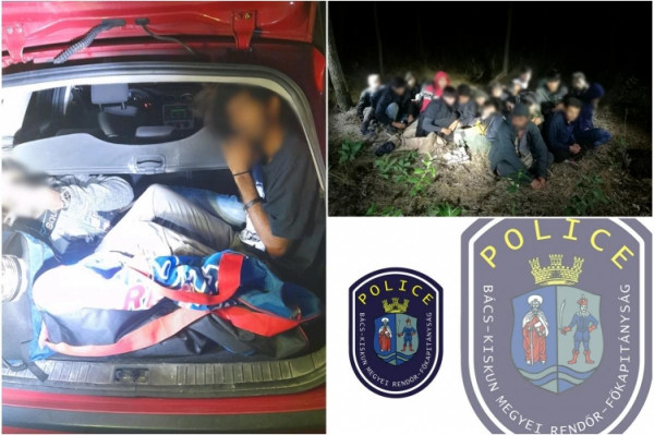 Kettős elfogás: Román embercsempészeket fogtak a rendőrök