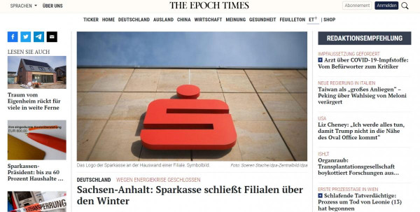 Szász-Anhalt: a Sparkasse 46 fiókból 19-et zár be télre